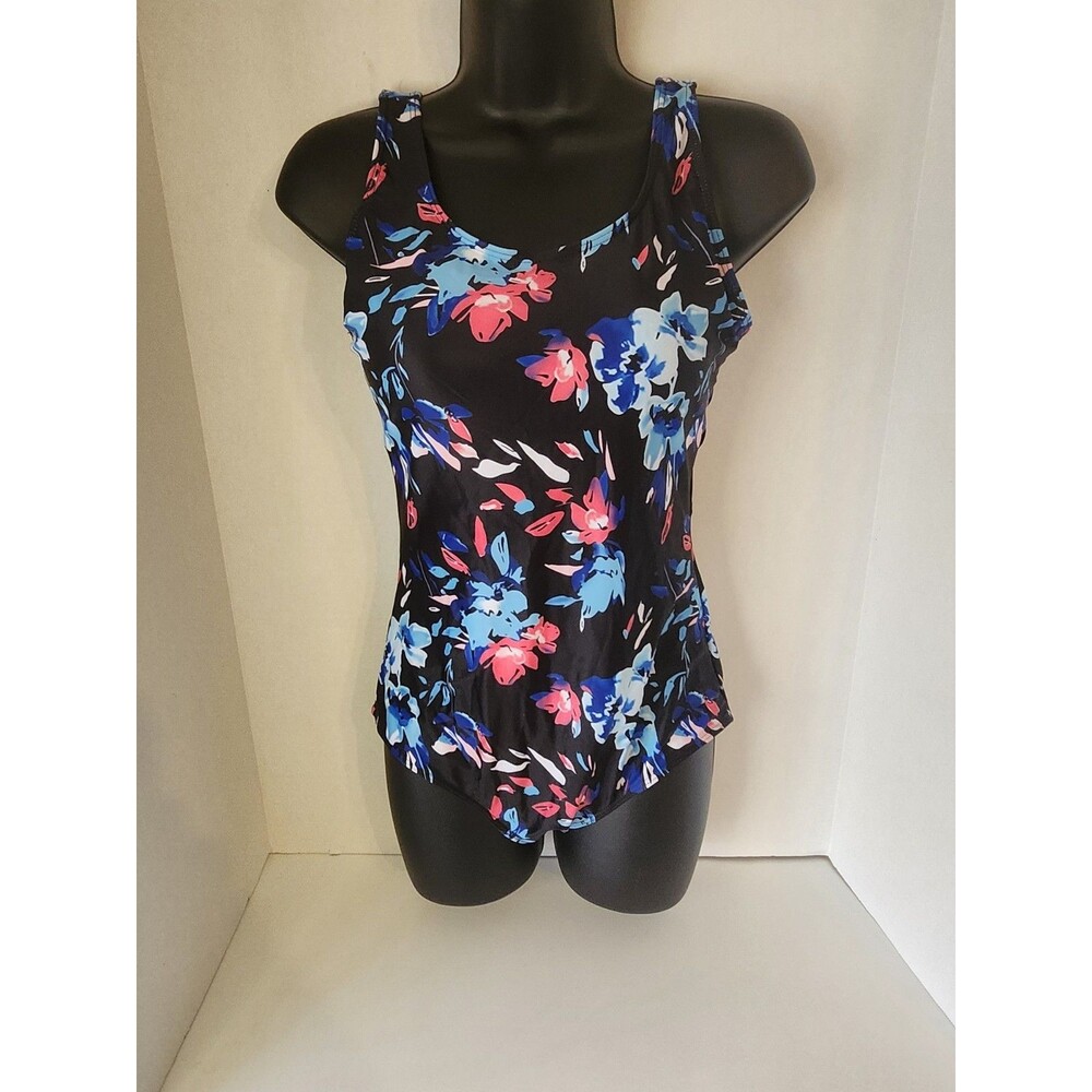 Floral One Piece Swimsuit Size Medium